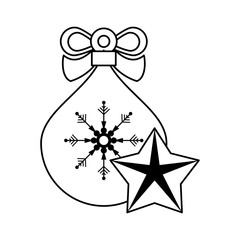 merry christmas santa claus gifts bag