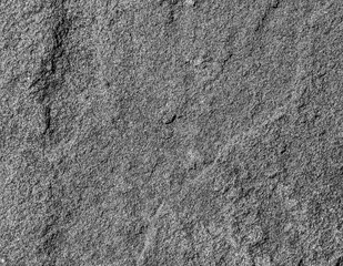 grain stone texture, black-and-white background, concrete close up ; gray sand macro
