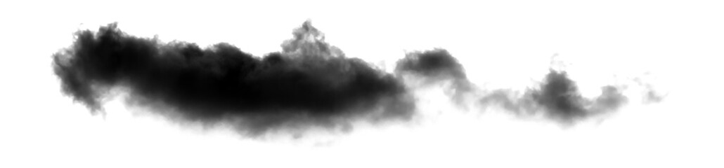 white cloud Isolated on white background,Smoke Textured,brush effect