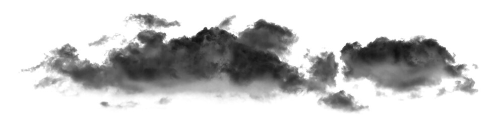 white cloud Isolated on white background,Smoke Textured,brush effect