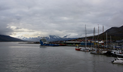 Naklejka premium Longyearbyen