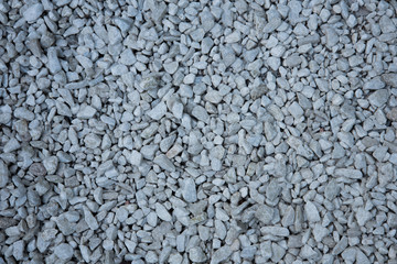 Close-up of white stones, rubble. Background. structure