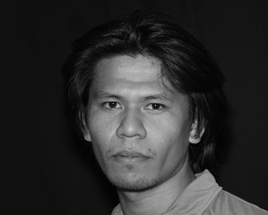 Portrait of an asian man
