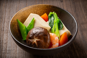 高野豆腐の含め煮