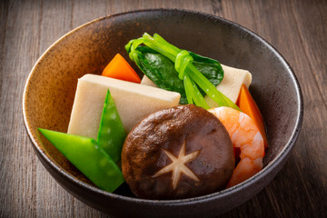 高野豆腐の含め煮