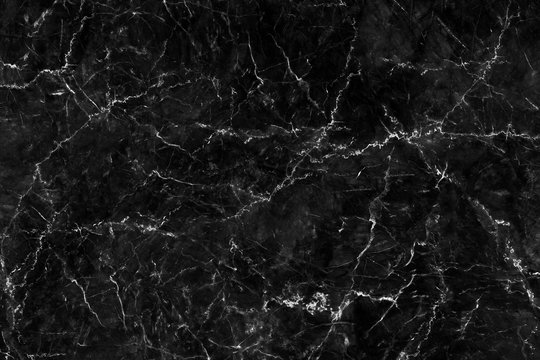 Black marble background texture natural stone pattern abstract for design art work. Marble with high resolution