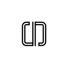 Letter UN logo icon design template elements
