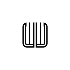 Letter WW logo icon design template elements