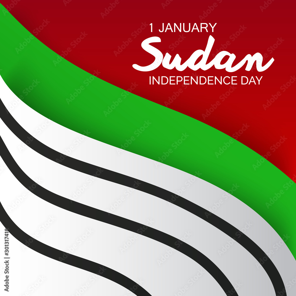 Canvas Prints sudan independence day