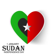 Obraz premium Sudan Independence Day