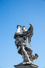 Statue on Sant'Angelo bridge