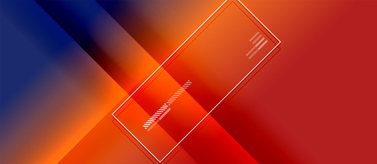 Trendy simple fluid color gradient abstract background with dynamic straight shadow line effect. Vector Illustration For Wallpaper, Banner, Background, Card, Book Illustration, landing page