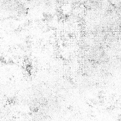 Grunge background black and white. Pattern of scratches, chips, scuffs. Abstract monochrome worn texture. Old dirty surface. Vintage vector clipart