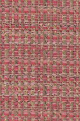 pink linen fabric texture background