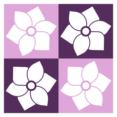 Patten Flower Style Pink Decoration Baby Shapes