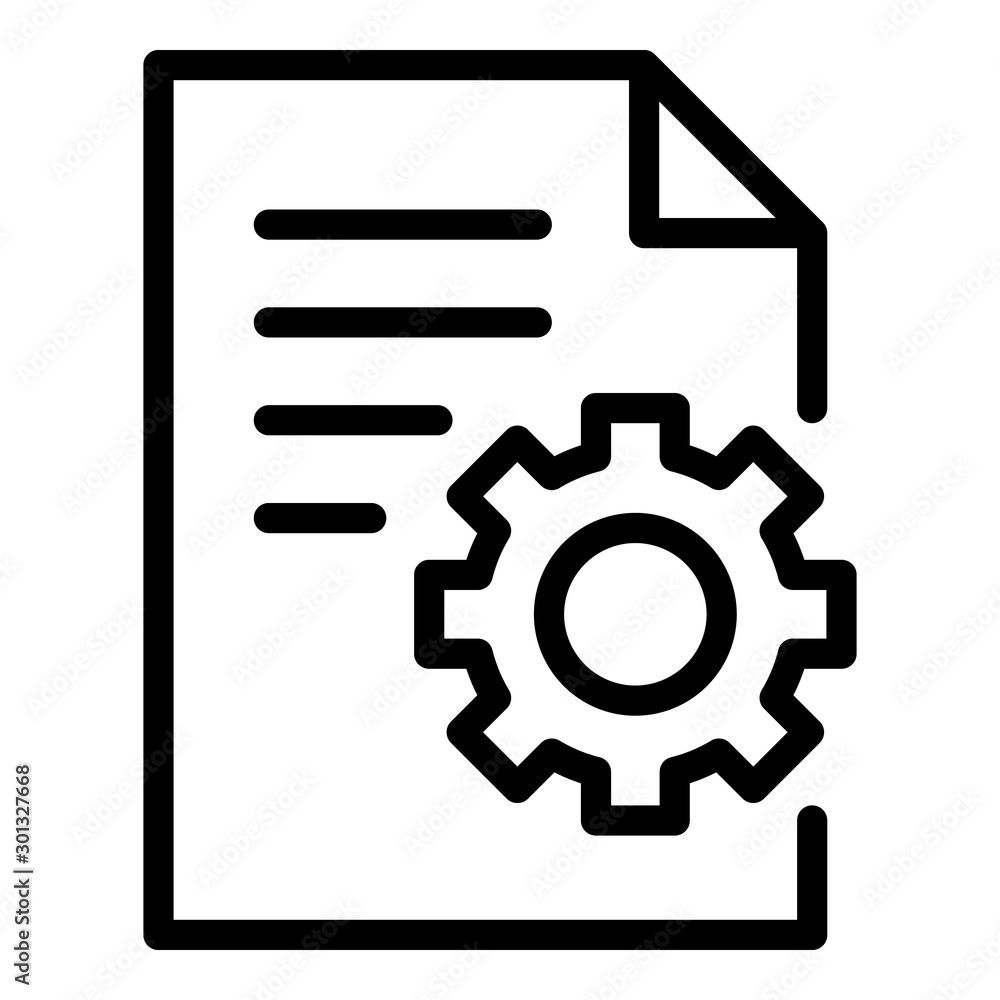 Poster file pc editor icon. outline file pc editor vector icon for web design isolated on white background