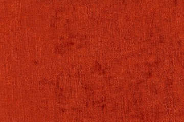 real organic red linen fabric texture background