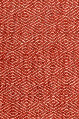 real organic red linen diamond pattern fabric texture background