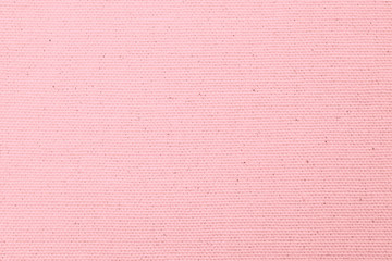 Hessian sackcloth woven texture pattern background in light sweet valentines pink color