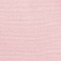Woven cotton linen fabric textile textured backdrop in pastel light sweet romantic pink red color tone
