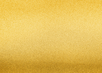 Gold foil leaf shiny wrapping paper texture background for wall paper decoration element