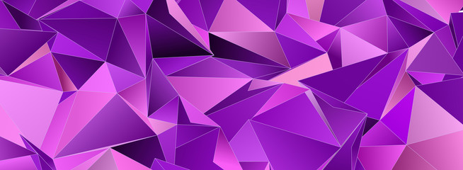 Abstract Low-Poly background. triangulated texture. Design 3d. Polygonal geometrical pattern. Triangular modern style