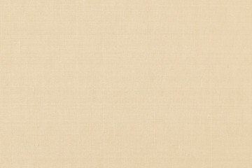Fabric cloth background wallpaper texture pattern  in sepia pastel yellow creme beige color tone