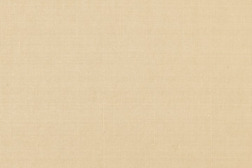 Fototapeta na wymiar Silk fabric wallpaper texture pattern background in sepia pastel yellow creme beige color tone