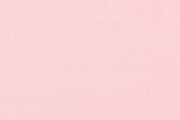 Pink fabric wallpaper silk texture pattern background in light pale sweet pink rose color