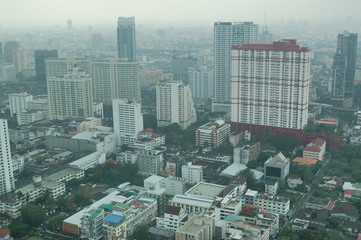 The citiscape of Bangkok, Thailand