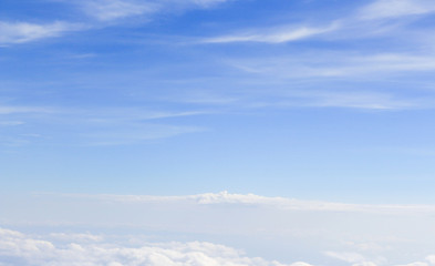 Fototapeta premium Blue sky and clous background