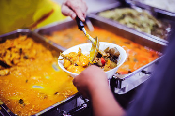 The concept of food donation: Food donation is a big donation: providing free food to hungry and...