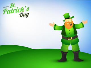 St. Patrick's Day celebration with Leprechaun.