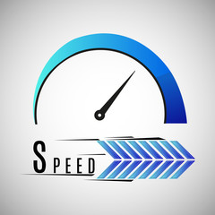  Internet speed. logo speed symbol.