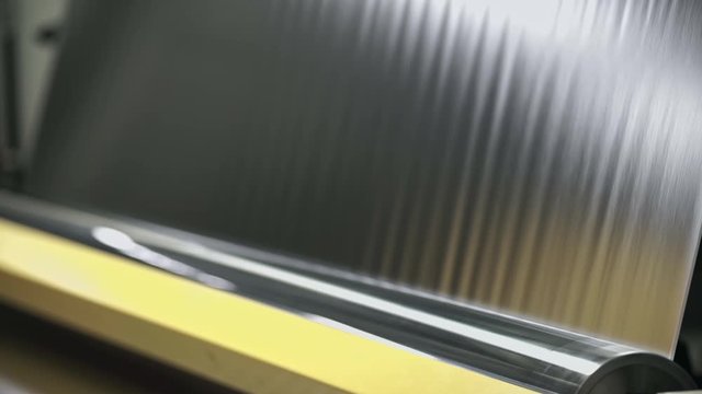 Machine for the manufacture of aluminum foil