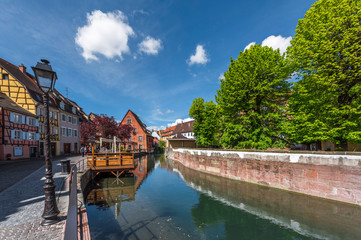 Obraz premium Picturesque view in Colmar town, France