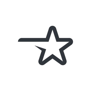 Star logo template vector icon