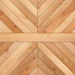 Wooden wall of untreated clapboard. Light wood texture for background