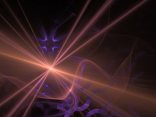 Imaginatory fractal background Image