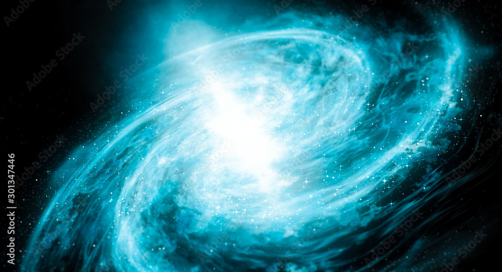 Wall mural cosmic abstract background. the structure of the spiral galaxy.