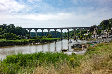 Beautiful Cornish seascape from Calstock over looking the river Tamar