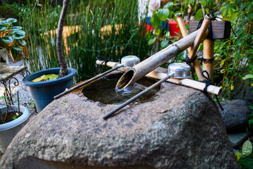 ししおどし　日本の秋　京都