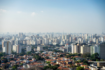 Fototapeta na wymiar Skyline in Sao Paulo, Brazil