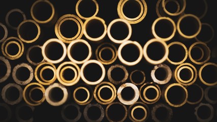 abstract background of pipes