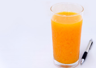 Fresh orange juice and afternoon activities
