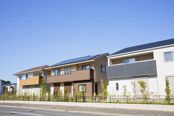 新興住宅地　イメージ