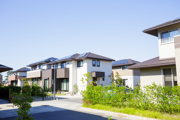 新興住宅地　イメージ