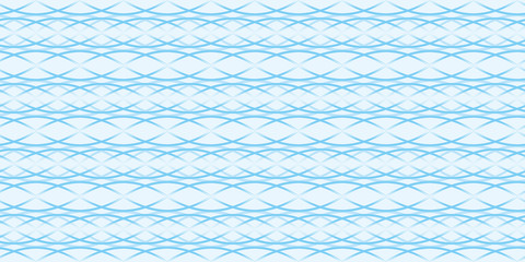 Fototapeta premium Stylish wavy background. Seamless pattern.Vector. スタイリッシュなみなみパターン