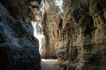In der Imbros-Schlucht, Kreta