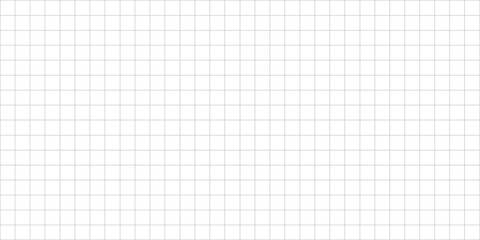 Fototapeta grid square graph line full page on white paper background, paper grid square graph line texture of note book blank, grid line on paper white color, empty squared grid graph for architecture design obraz
